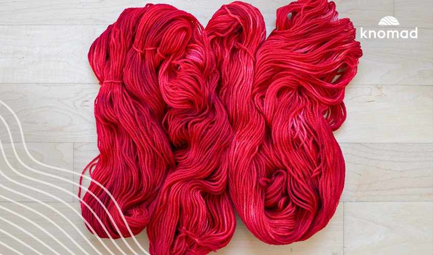 Dye a Festive Red on MARSHMALLOW DK