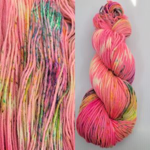 pink colors yarn
