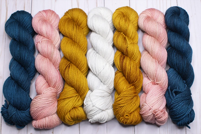 the results The Ultimate Guide to Dyeing Non-Superwash Wool Yarn for Timeless Colorwork Sweaters