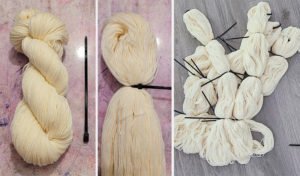 undyed yarn