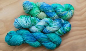 skein of yarns