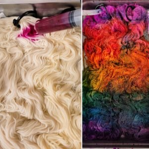 kettle dye application process