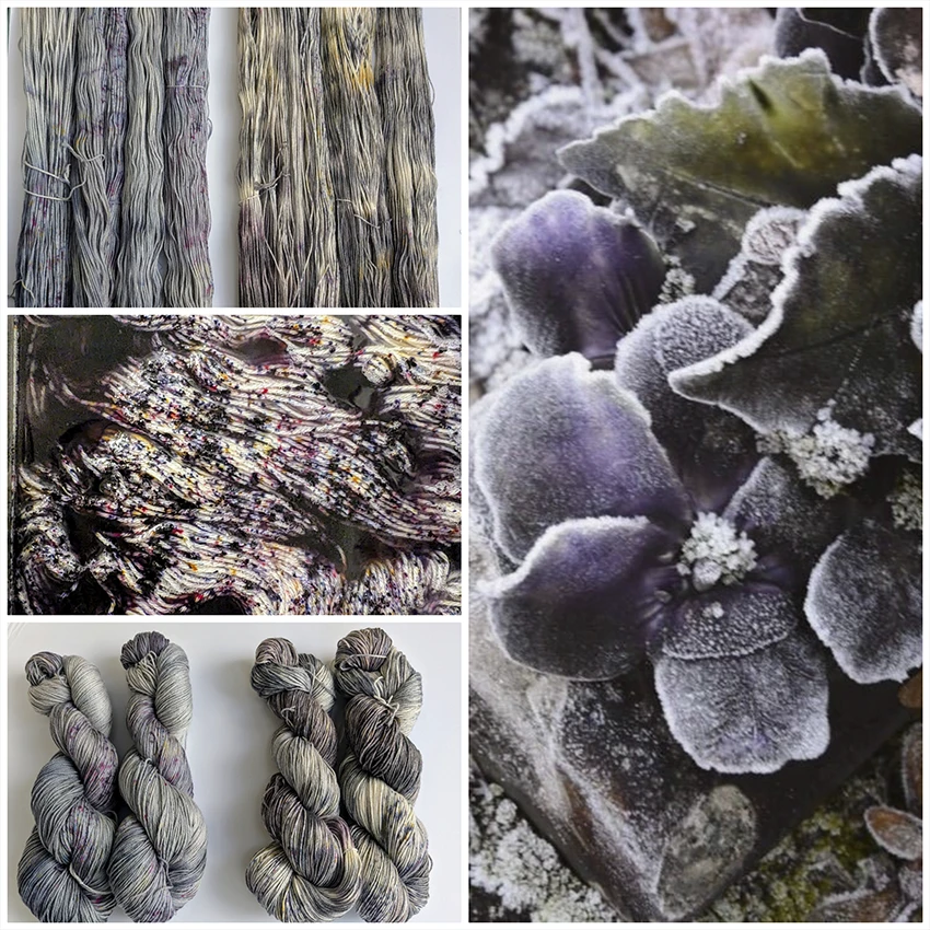 Dyeing wool